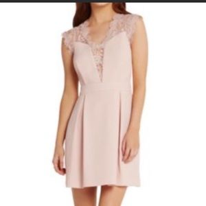 BCBG Light Pink Lace Dress